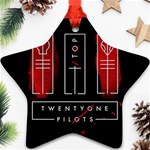 Twenty One Pilots Star Ornament (Two Sides)