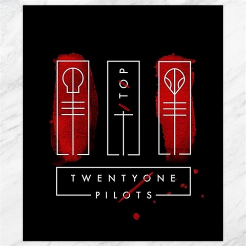 Twenty One Pilots Canvas 8  x 10  from ArtsNow.com 8.15 x9.66  Canvas - 1