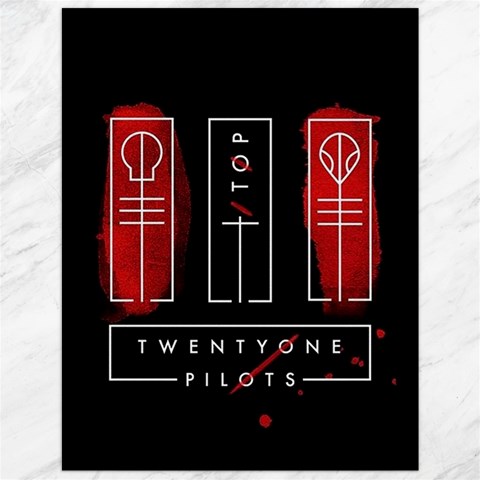 Twenty One Pilots Canvas 12  x 16  from ArtsNow.com 11.86 x15.41  Canvas - 1