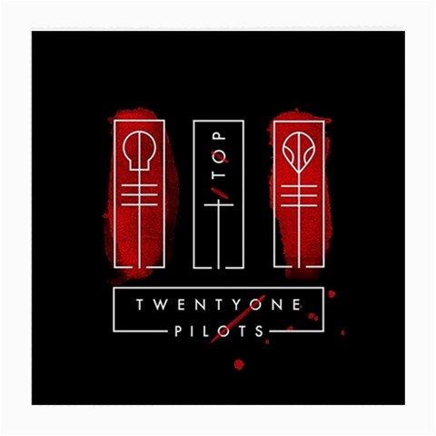 Twenty One Pilots Medium Glasses Cloth from ArtsNow.com Front