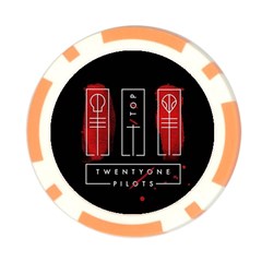 Twenty One Pilots Poker Chip Card Guard from ArtsNow.com Front