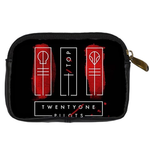 Twenty One Pilots Digital Camera Leather Case from ArtsNow.com Back