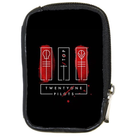Twenty One Pilots Compact Camera Leather Case from ArtsNow.com Front