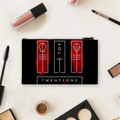Twenty One Pilots Cosmetic Bag (Small) from ArtsNow.com Back