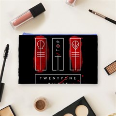 Twenty One Pilots Cosmetic Bag (Medium) from ArtsNow.com Front