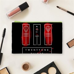 Twenty One Pilots Cosmetic Bag (Medium) from ArtsNow.com Front