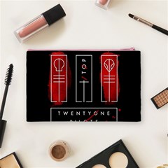 Twenty One Pilots Cosmetic Bag (Medium) from ArtsNow.com Back