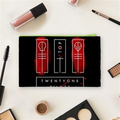 Twenty One Pilots Cosmetic Bag (Medium) from ArtsNow.com Back