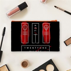 Twenty One Pilots Cosmetic Bag (Medium) from ArtsNow.com Back