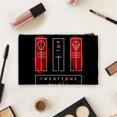 Twenty One Pilots Cosmetic Bag (Medium) from ArtsNow.com Back