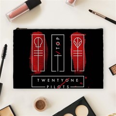Twenty One Pilots Cosmetic Bag (Large) from ArtsNow.com Front