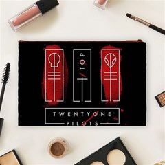 Twenty One Pilots Cosmetic Bag (Large) from ArtsNow.com Back