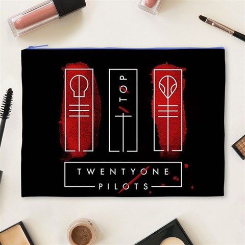 Twenty One Pilots Cosmetic Bag (XL) from ArtsNow.com Front