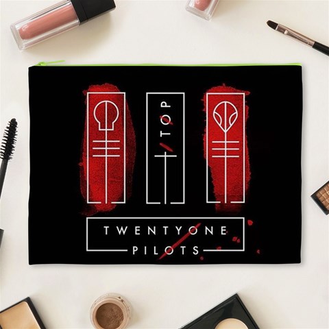 Twenty One Pilots Cosmetic Bag (XL) from ArtsNow.com Front