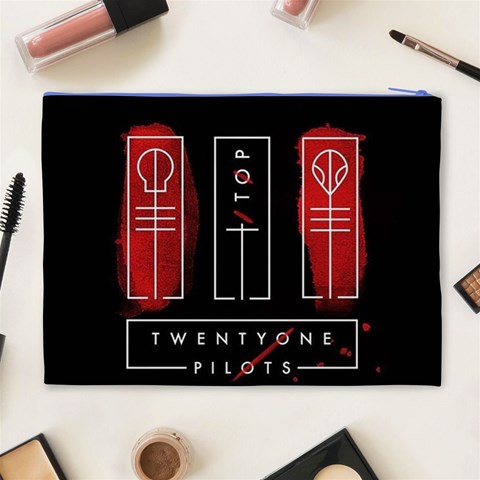 Twenty One Pilots Cosmetic Bag (XL) from ArtsNow.com Back