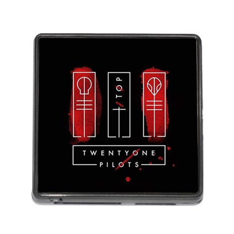 Twenty One Pilots Memory Card Reader (Square) from ArtsNow.com Front