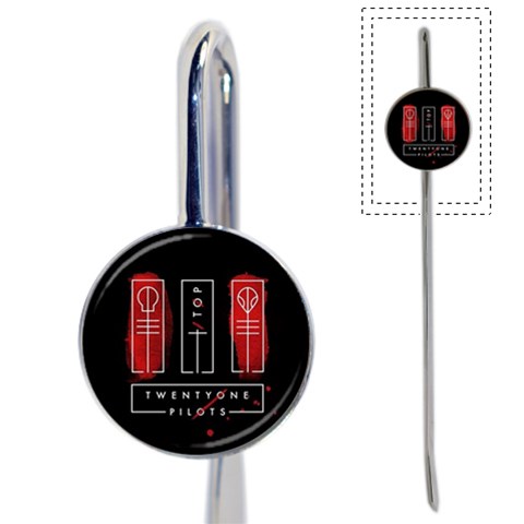 Twenty One Pilots Book Mark from ArtsNow.com Front