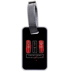 Twenty One Pilots Luggage Tag (two sides) from ArtsNow.com Front