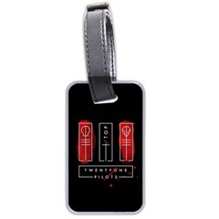 Twenty One Pilots Luggage Tag (two sides) from ArtsNow.com Back