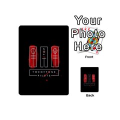 Twenty One Pilots Playing Cards 54 (Mini) from ArtsNow.com Back
