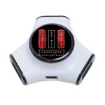 Twenty One Pilots 3-Port USB Hub