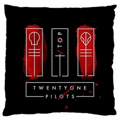 Twenty One Pilots Large Cushion Case (Two Sides) from ArtsNow.com Front