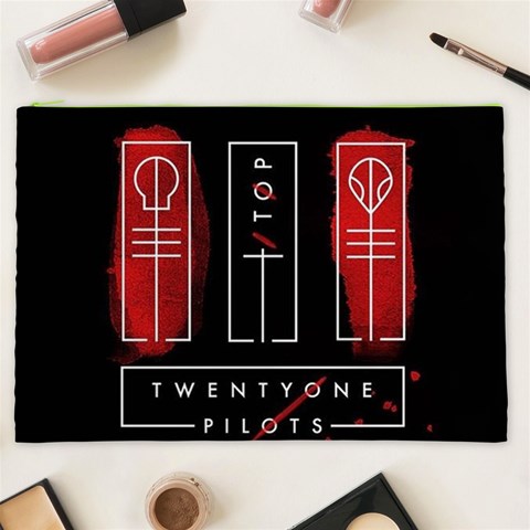 Twenty One Pilots Cosmetic Bag (XXL) from ArtsNow.com Front