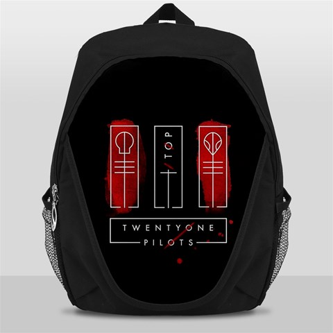 Twenty One Pilots Backpack Bag from ArtsNow.com Front