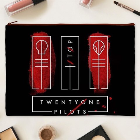 Twenty One Pilots Cosmetic Bag (XXXL) from ArtsNow.com Front