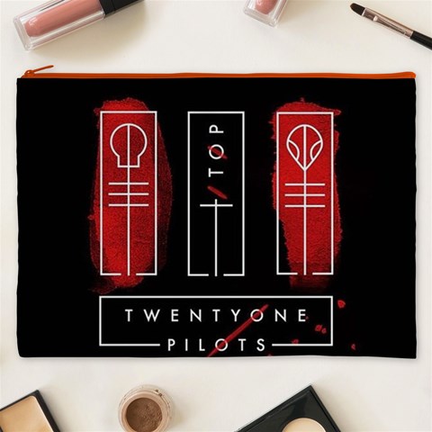 Twenty One Pilots Cosmetic Bag (XXXL) from ArtsNow.com Front