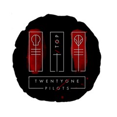 Twenty One Pilots Standard 15  Premium Round Cushion  from ArtsNow.com Front