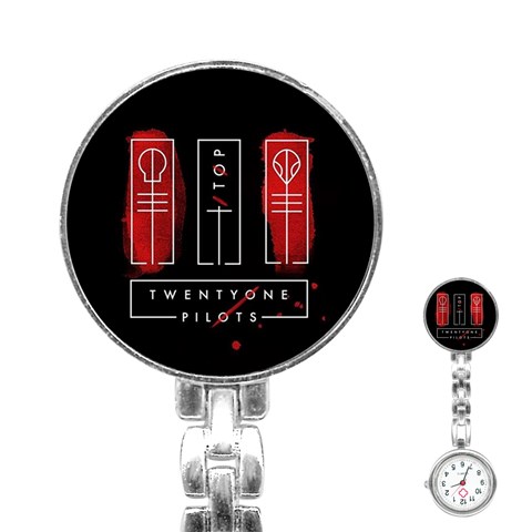 Twenty One Pilots Stainless Steel Nurses Watch from ArtsNow.com Front