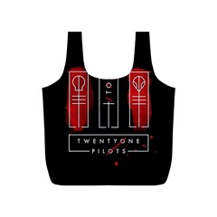 Twenty One Pilots Full Print Recycle Bag (S) from ArtsNow.com Back