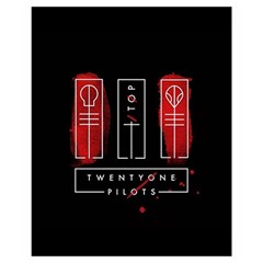 Twenty One Pilots Drawstring Pouch (Medium) from ArtsNow.com Back