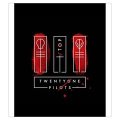 Twenty One Pilots Drawstring Pouch (Large) from ArtsNow.com Back