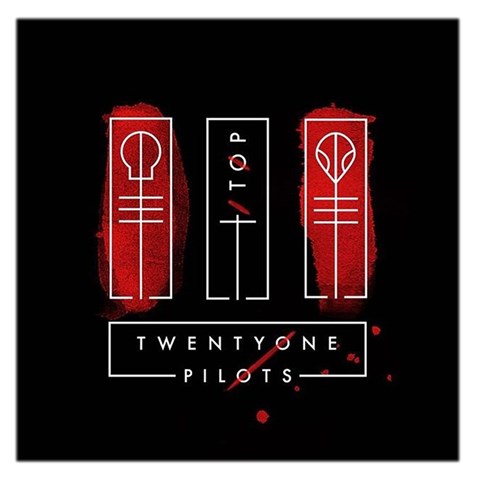 Twenty One Pilots Large Satin Scarf (Square) from ArtsNow.com Front