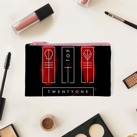 Twenty One Pilots Cosmetic Bag (XS) from ArtsNow.com Front