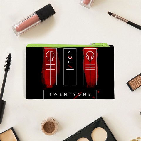 Twenty One Pilots Cosmetic Bag (XS) from ArtsNow.com Back