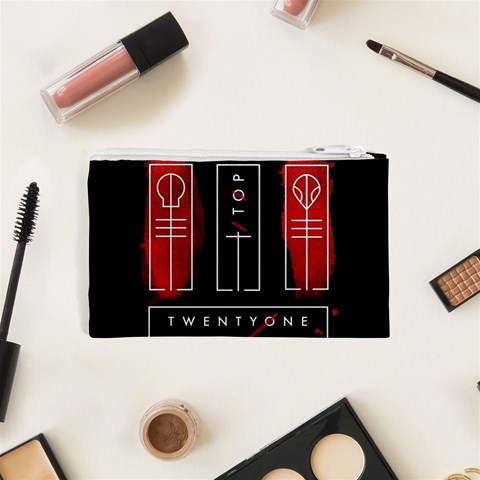 Twenty One Pilots Cosmetic Bag (XS) from ArtsNow.com Back