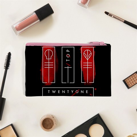 Twenty One Pilots Cosmetic Bag (XS) from ArtsNow.com Back