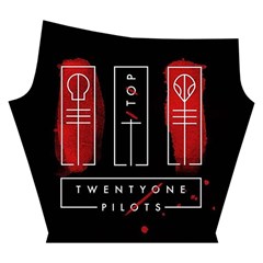 Twenty One Pilots Yoga Cropped Leggings from ArtsNow.com Right