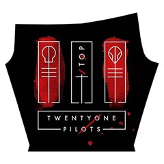Twenty One Pilots Yoga Cropped Leggings from ArtsNow.com Left