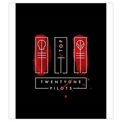 Twenty One Pilots Drawstring Pouch (XXL) from ArtsNow.com Back