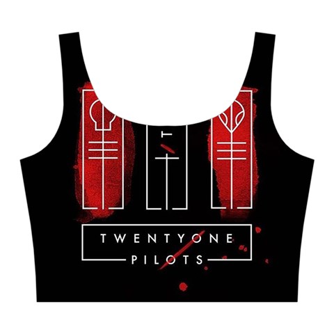 Twenty One Pilots Midi Sleeveless Dress from ArtsNow.com Top Back