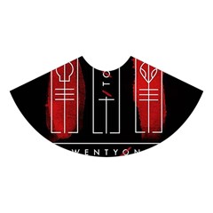 Twenty One Pilots Midi Sleeveless Dress from ArtsNow.com Skirt Front