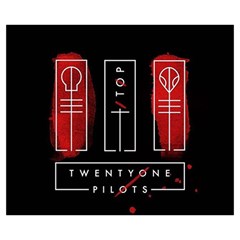 Twenty One Pilots Medium Tote Bag from ArtsNow.com Back