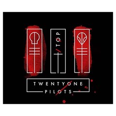 Twenty One Pilots Medium Zipper Tote Bag from ArtsNow.com Front