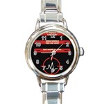 Twenty One Pilots Album Lyrics Round Italian Charm Watch
