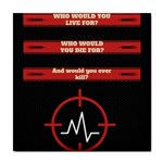 Twenty One Pilots Album Lyrics Tile Coaster