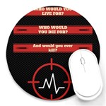 Twenty One Pilots Album Lyrics Round Mousepad